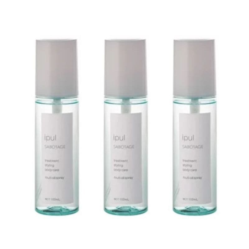 【お得３本セット】デラクシオ イプル サボタージュ マルチオイルスプレー 100mlもっとかんたんにもっと美しく髪にも肌にもやさしい全身マルチオイル毛髪補修スタイリングボディケア