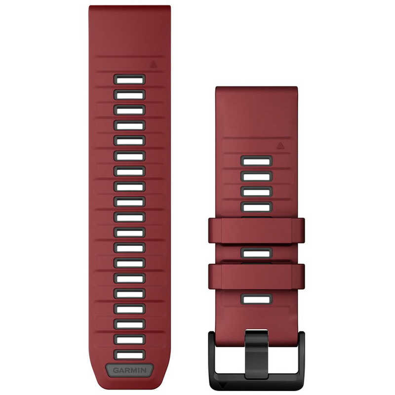 GARMIN　QuickFit F8 26mm Marsala/ Graphite 26mm Marsala/ Graphite　010-13393-06