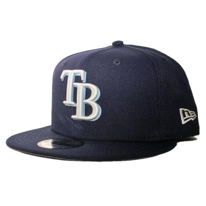 スナップバックキャップ 帽子 9fifty メンズ レディース MLB タンパベイ レイズ フリーサイズ