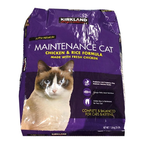 カークランド　キャットフードドライ　大容量11.34kg　メンテナンスフォーミュラ