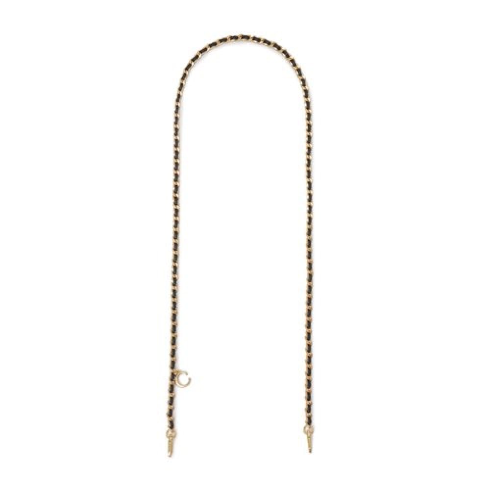 COURONNE (クーロンヌ) レザーチェーンストラップ_RCAAX24141GDX