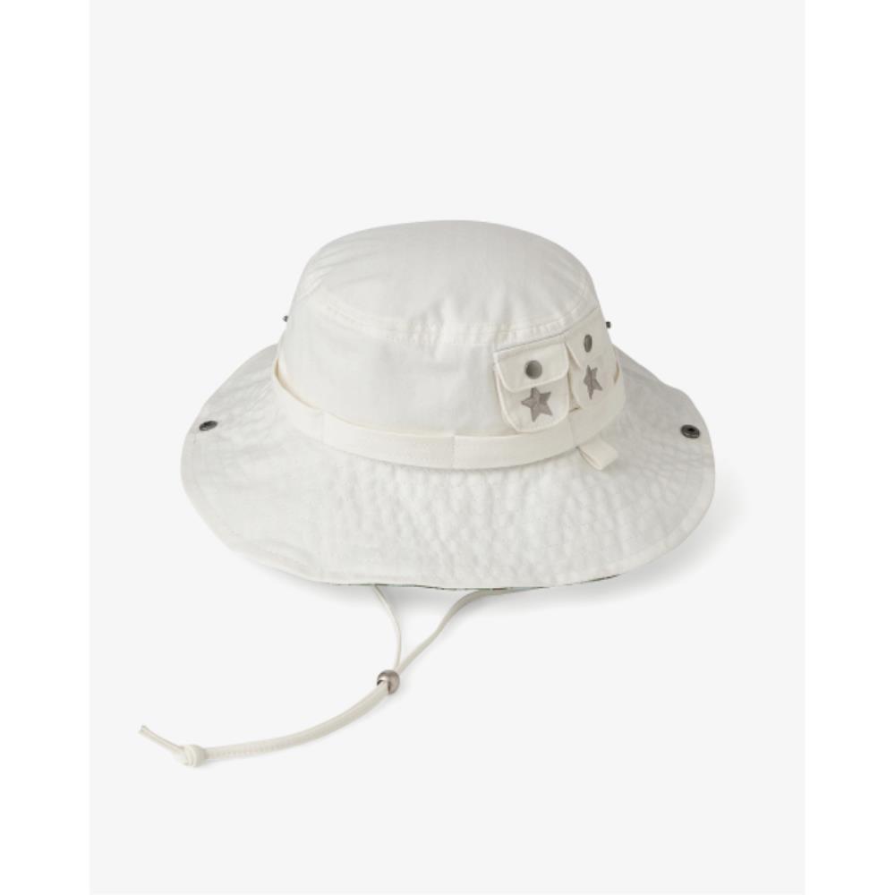 AEAE SAFARI BUCKET HAT IVORY AE45SUCA003IVR