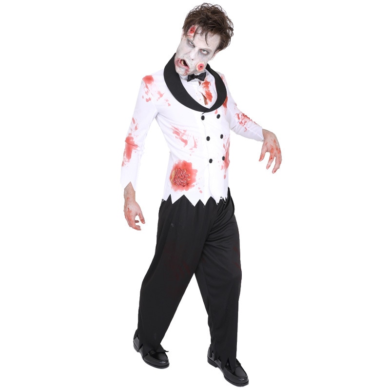 コスプレ 仮装 ZOMBIE COLLECTION Zombie Bridegroom(ゾンビ花婿) 【 コスプレ 衣装 ハロウィン 仮装 コスチューム ホラー 余興 メンズ 怖い パーティーグッズ
