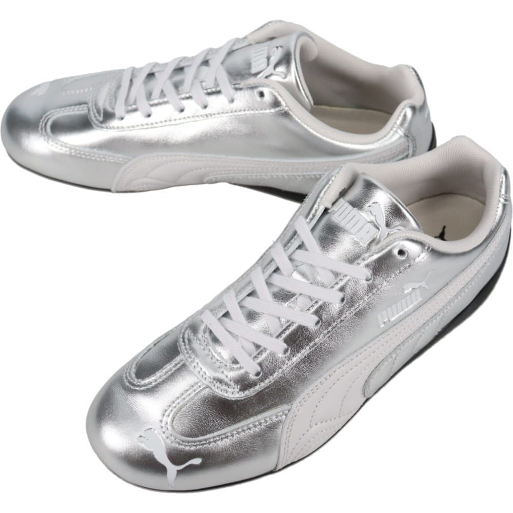 スピードキャット シルバー Wns Feather Gray-Black 406881 01