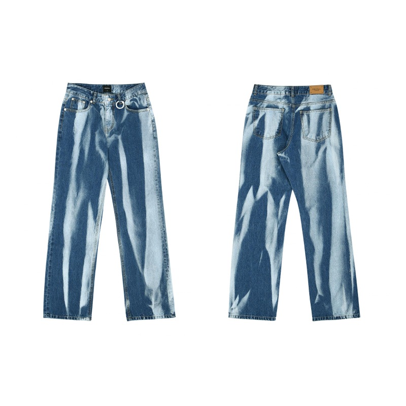 RSN ウォッシュドパターンデニムパンツ