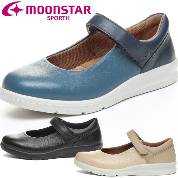 ムーンスター moonstar シューズ スポルス SP2930 コンフォート 軽量 SP2930 レディース