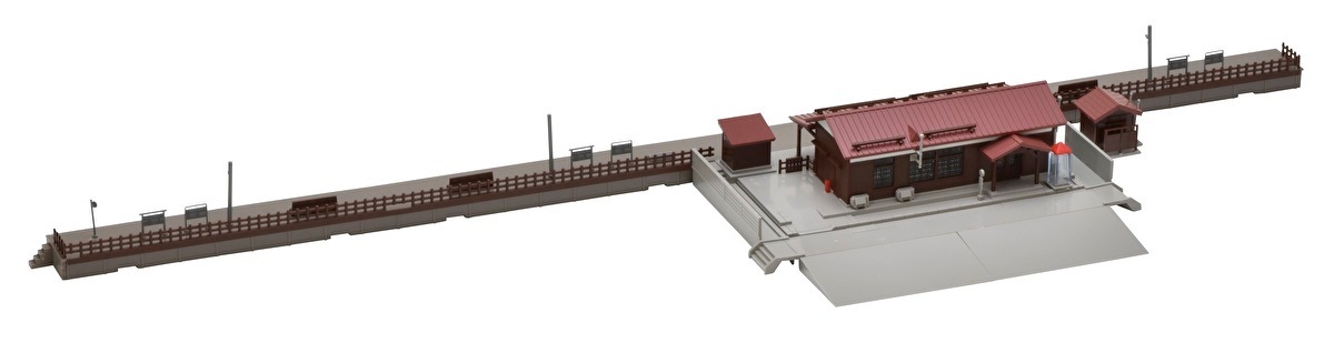 トミックス (N) 4251 木造駅舎セット（寒地タイプ） トミックス 4251 モクゾウエキシャ/カンチタイプ