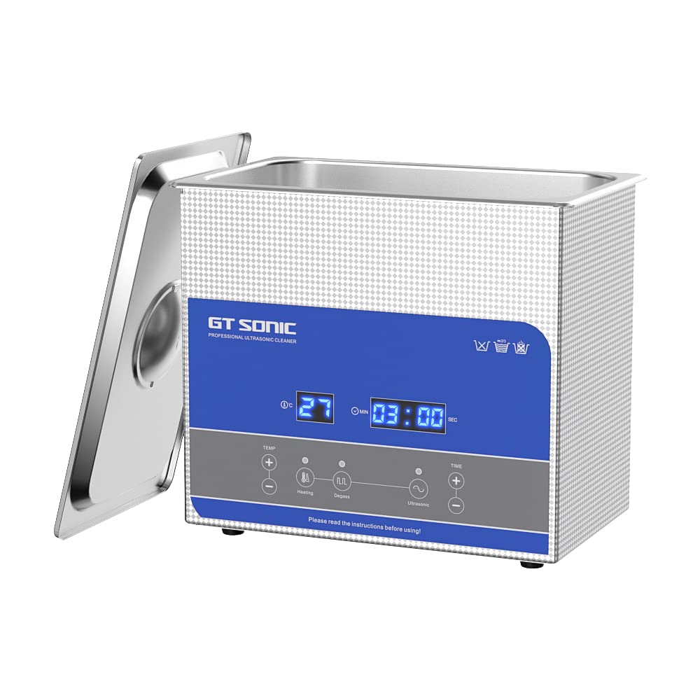 小型 超音波洗浄器 R3 3L 100W 40kHz 眼鏡 腕時計 メガネ 超音波 洗浄機 加熱脱気