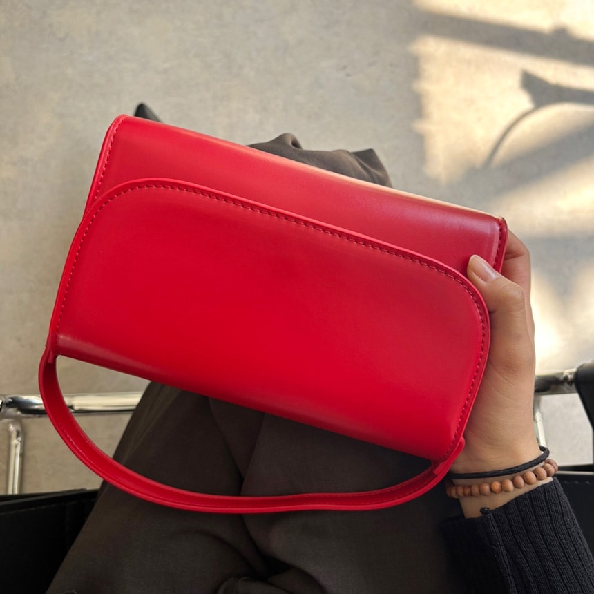 【ELLUIN】ミニサイズ 2WAY ショルダーバッグ ストラップ取り外し可能 通勤 通学 デイリーバッグ