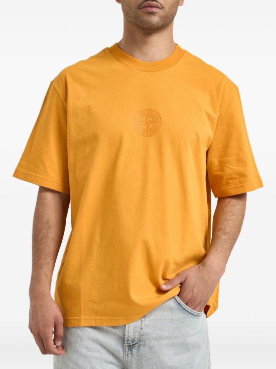 STONE ISLAND Men T-Shirts 2100001 S0E14V007E Orange