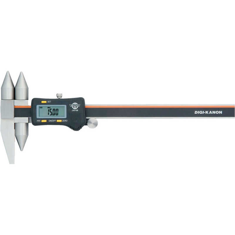 中村製作所　直読式デジタル丸穴ピッチノギス150mm　ERM15J