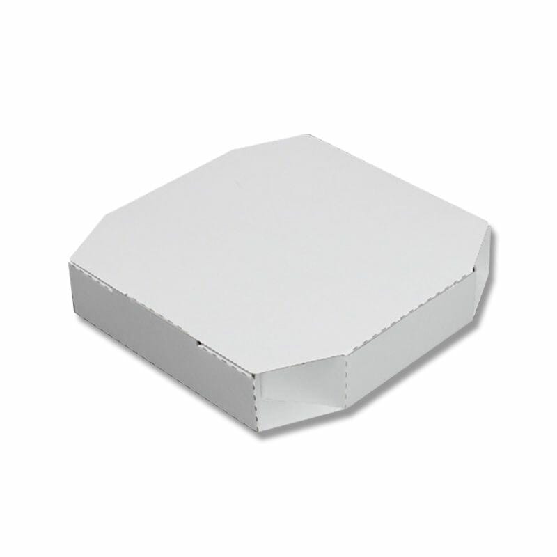（まとめ買い）シモジマ HEIKO 食品容器 N ピザ箱 S 白 10枚 横210x縦210x高40mm 004247710 [x3セット]