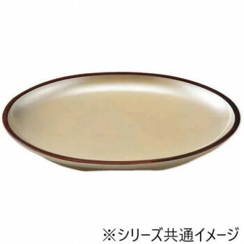 福井クラフト　尺1小判深盛皿 黄金銀彩天べっ甲（全面塗） 55203080