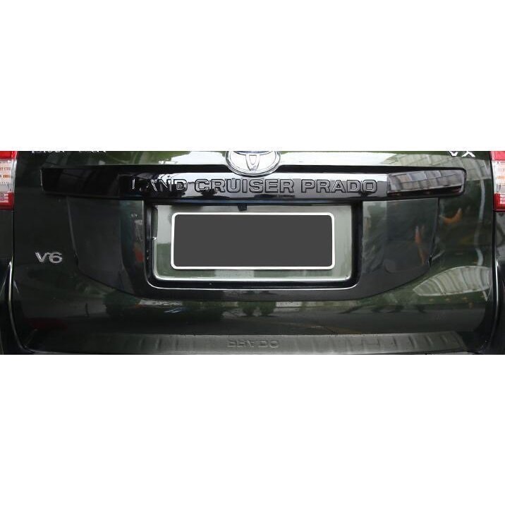 新品　ランドクルーザープラド150系 専用 リア ラゲッジ ドア ガーニッシュ 　4色可選
