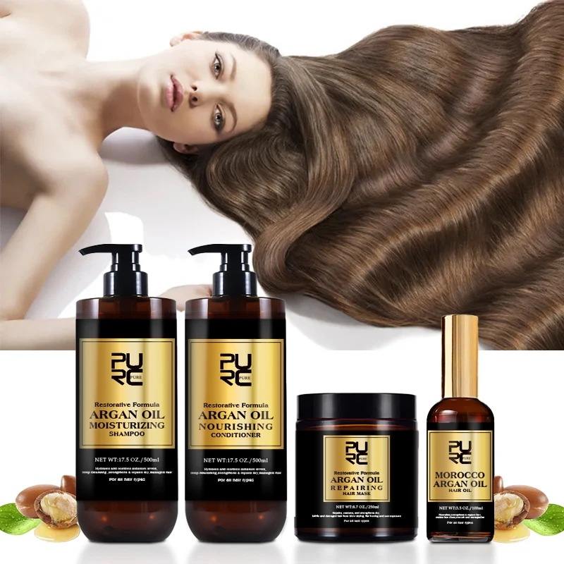 Morocco-傷んだヘアマスク,美容液,ソフトシャンプー,矯正コンディショナー,滑らかな修復,トリートメントセット,ヘアケア