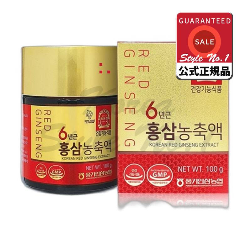 黄風亭風機高麗人参農協6年根紅参濃縮液紅参根100％6年根紅参農虫液100g（紅参根）100g高麗人参