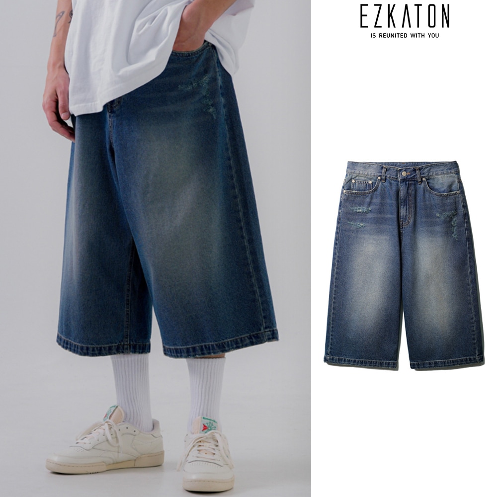 [EZKATON] Park Crop Denim Pants 6,580円