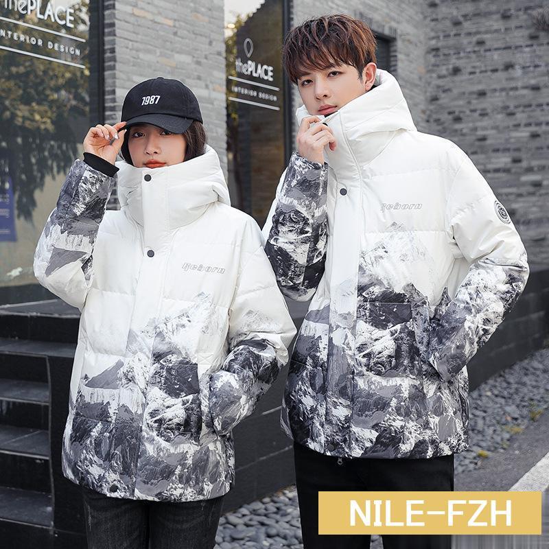 ダウン メンズ 白 防寒着 メンズ ダウン アウター メンズ コート メンズ アウター 冬 マウンテンダウン 撥水