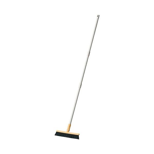 （まとめ） テラモト FF床ホーキ 300mm 本体セット CL8400905[x5セット]