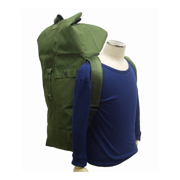 アメリカ陸軍 ダッフルバッグ 70L オリーブ ナイロン 防水 両肩ショルダータイプ フック式 アメリカ軍 レプリカ ミリタリー 6,118円