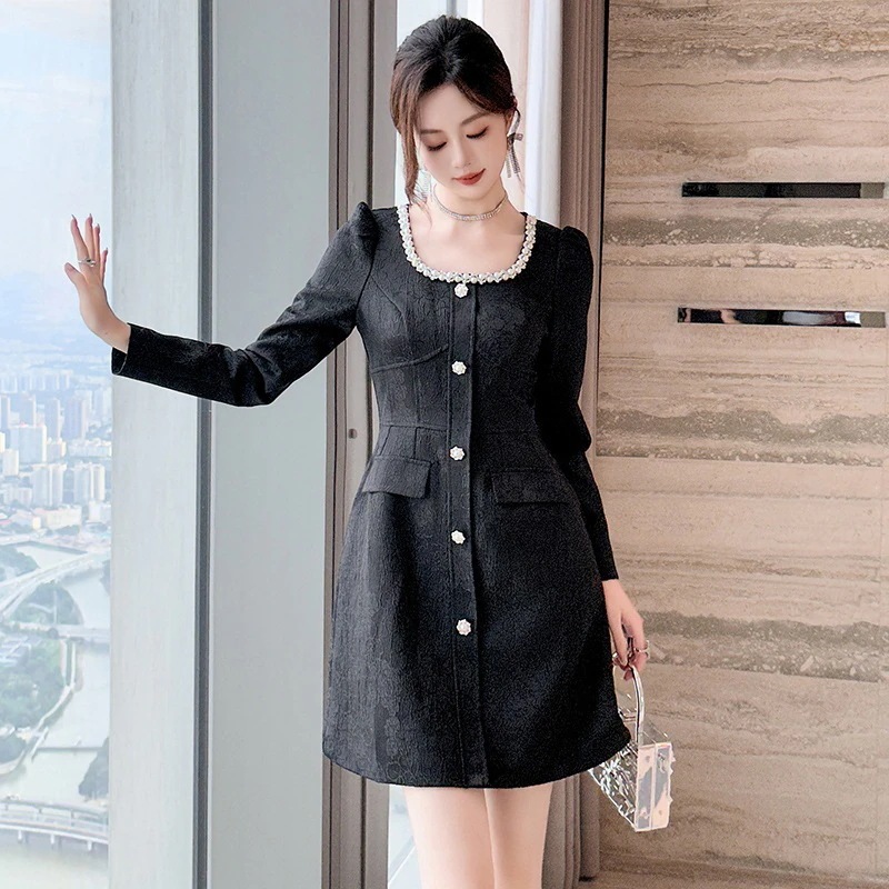 2024秋新品 ショートワンピース ドレス パーティー キャバ 大人 同窓会 披露宴 卒業式 結婚式 演奏会 ウェディング 二次会 メガ割30%までに制限 6,682円