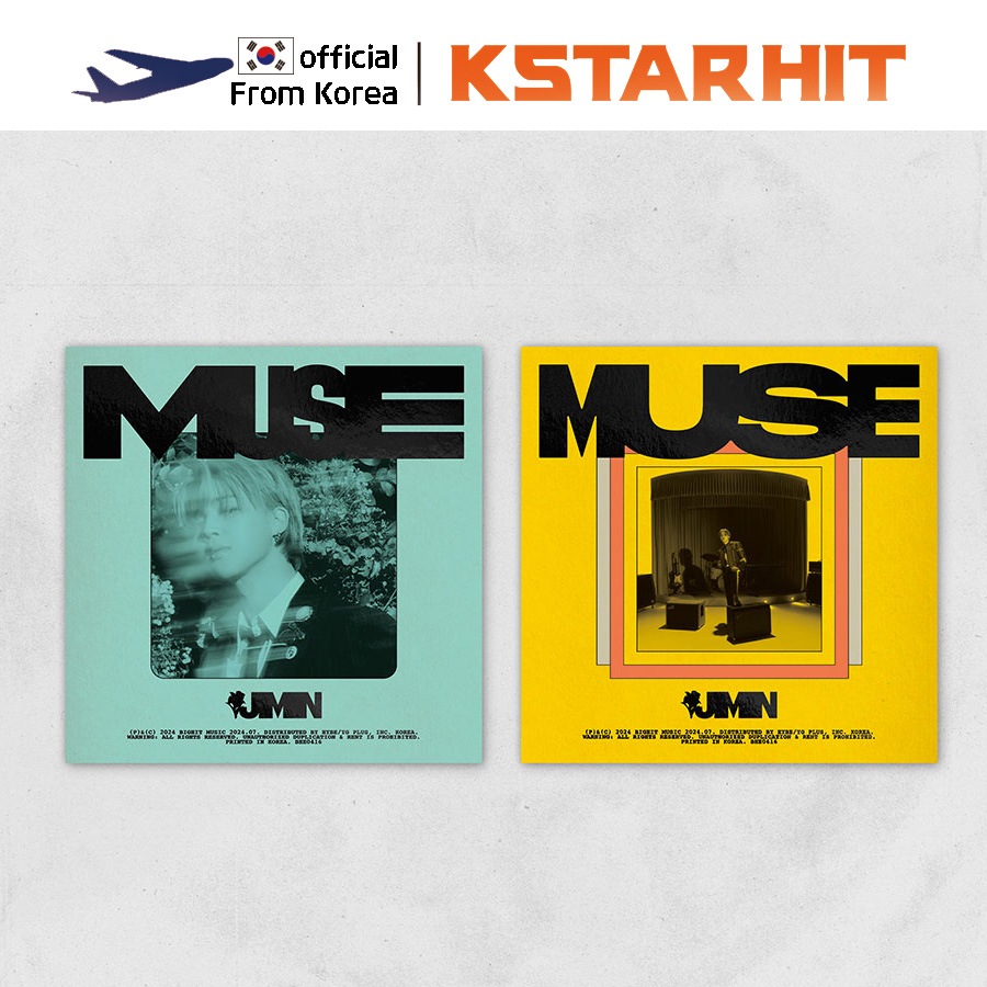 (+Weverse 特典/ 2種セット/ Standard ver.) JIMIN (BTS) - MUSE (2nd Solo Album)