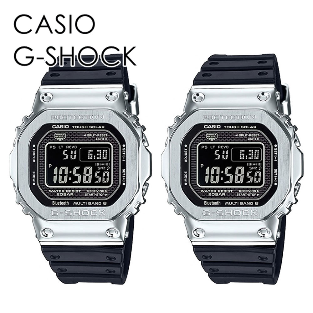 ペア セット お揃い G-SHOCK ジーショック スポーツ アウトドア カジュアル ユニセックス 同じサイズ 腕時計 手表 見やすい デジタル 仕事 現場 作業 海外 出張 海外モデル 誕生日プレゼ