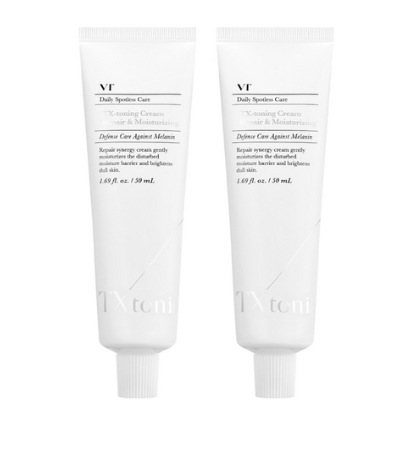 【スポットケア保湿】 ティエックストーニングクリーム 50ml×2本 顔用 弱酸性 クリームタイプ 保湿ケア ナイアシンアミド配合 セラミド配合 トラネキサム酸配合 デイリーケア 韓