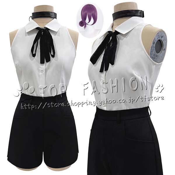 2026人気販売!チェンソーマン風 レゼ Reze 爆弾悪魔 コスプレ衣装 ウィッグ cosplay コスチューム ハロウィン クリスマス