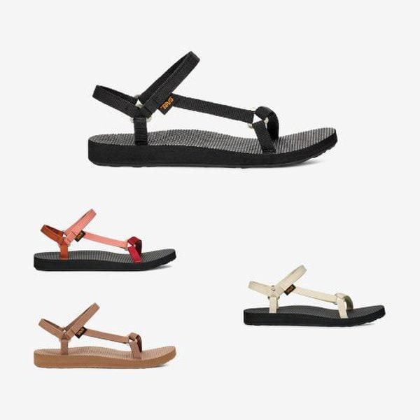TEVA 2026 SS 女性スリムラインサンダル Original Universal Slim STVF2610110-BLK 他3種