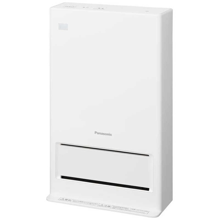 セラミックファンヒーター ホワイト ナノイーX 暖房器具 パワフル温風 ひとセンサー安全装置 節電 DS-FZS1200-W