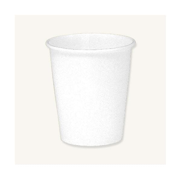 シモジマHEIKO 紙コップ ペーパーカップ エコノミータイプ 7オンス(215ml) ホワイト 口径73mm #0045360261セット(2000個:100個×20パック)