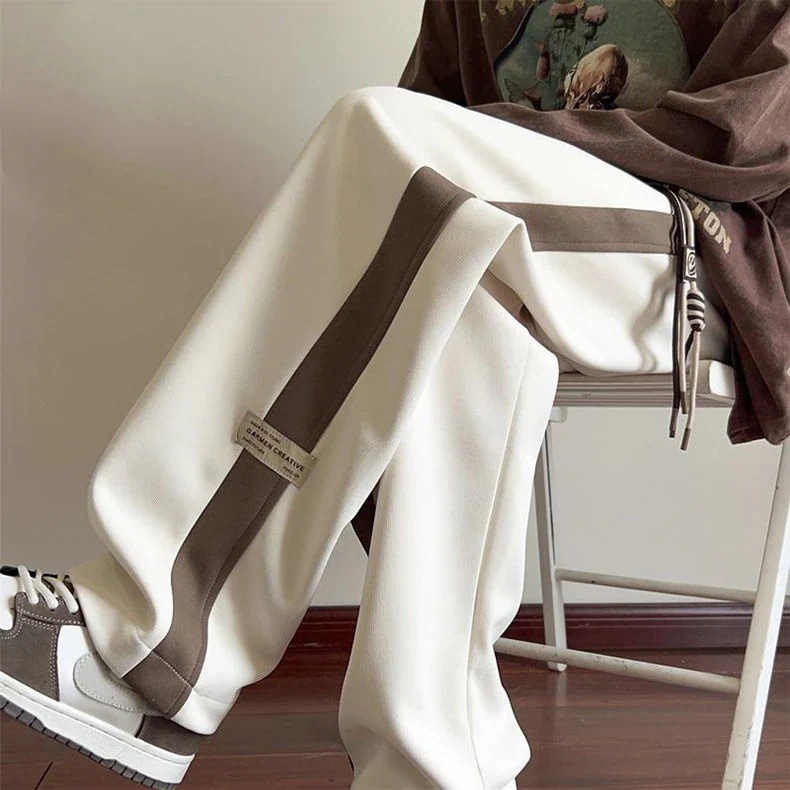 ゆったり 裏起毛 メンズ アメリカ カジュアル ストレートパンツ ファッション ロングズボン 4,628円