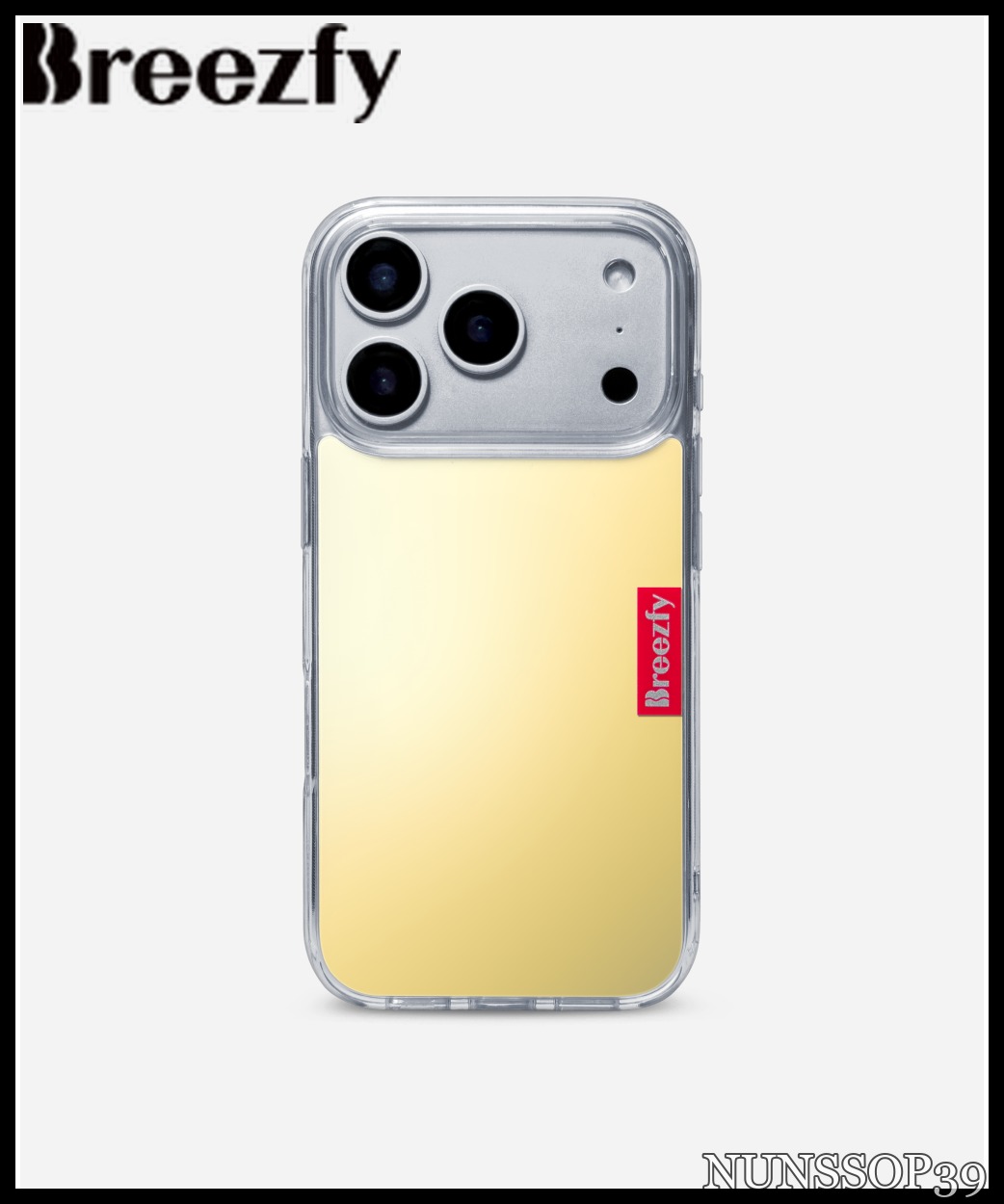 Breezfy GOLD - iPhone - Clear Frame