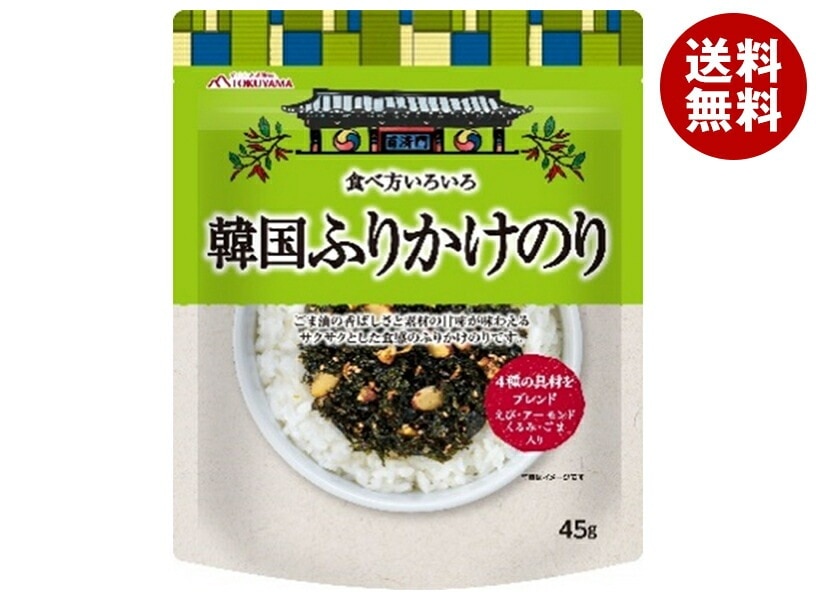 徳山物産 食べ方いろいろ 韓国ふりかけのり 45g＊20袋入