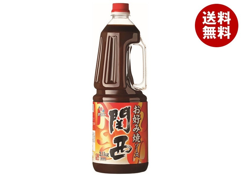オリバーソース お好み焼ソース 関西 2.1kg＊6本入＊(2ケース)