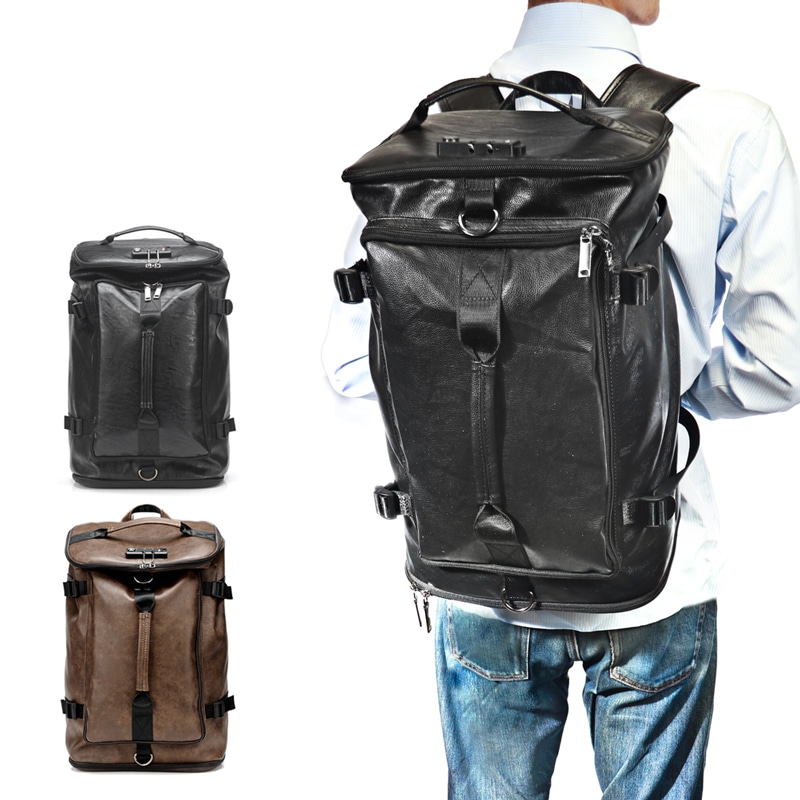 防水 リュックサック ショルダーバッグ ボストンバッグ 2WAY 登山 大容量 USBポート 旅行 鍵付き 盗難防止 メンズバッグ リュック 通勤 ビジネス 30L 50L