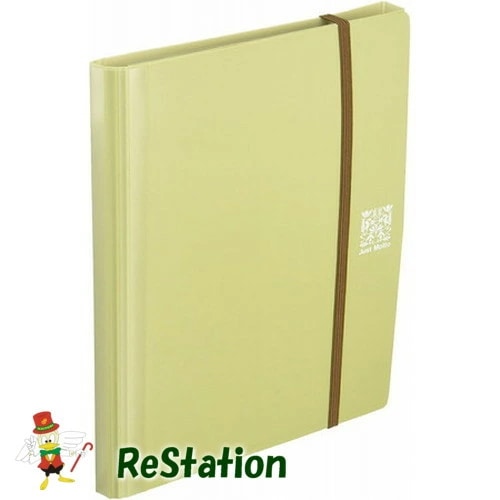 【未使用品】ライオン事務器 レターセットファイル Just Motto JL-52-GB うぐいす×20冊入り