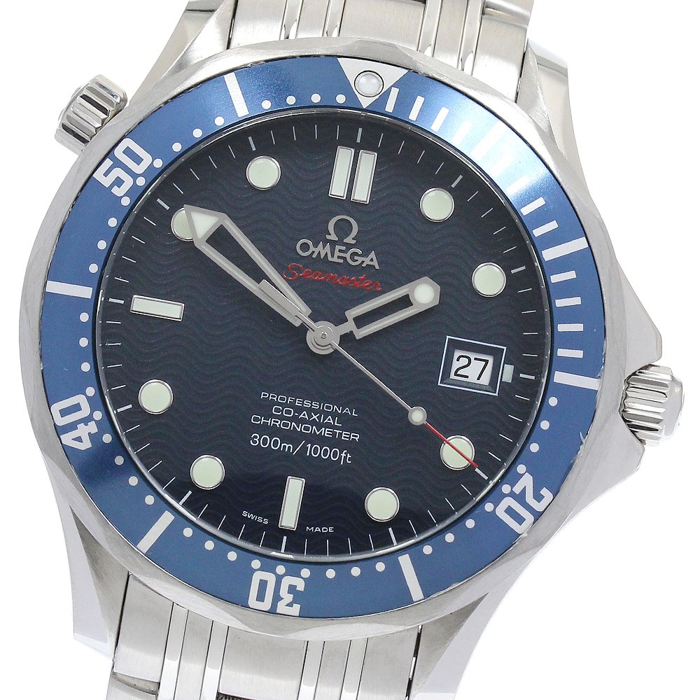 オメガ OMEGA 2220.80 シーマスター300 コーアクシャル 自動巻き メンズ 良品 _888049【中古】