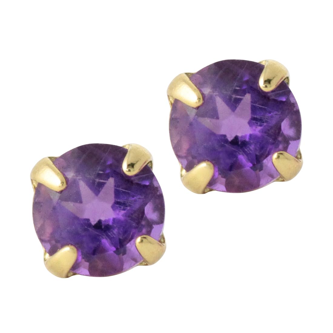 ［PRECIOUS JEWELRY］イエローゴールド k18 18金 誕生石 天然石 両耳 ピアス レディース