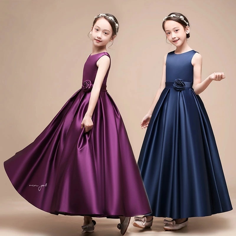 ロングドレス ジュニア ピアノ発表会 子供ドレス パーティードレス 演奏会 こどもドレス 発表会 結婚式 フォーマル 子供 ドレス ジュニアドレス 子どもドレス コンクール 子供服 キッズドレス 高級