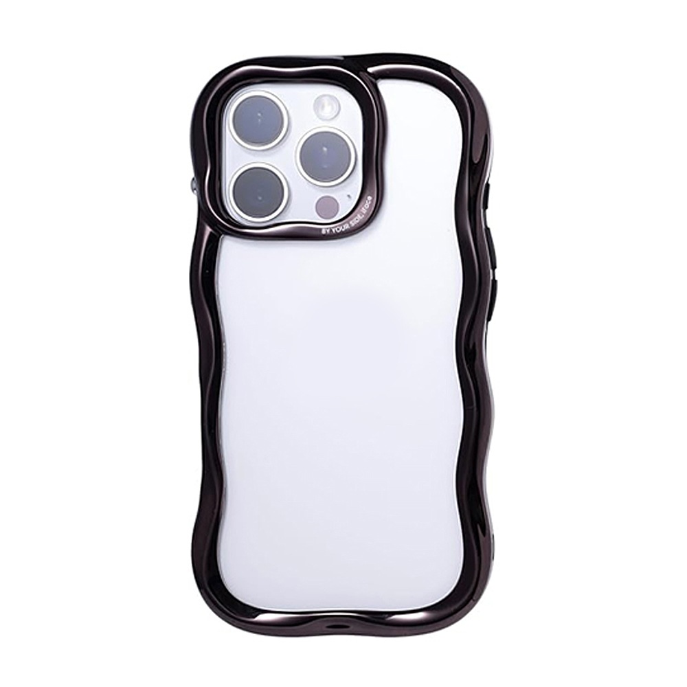 【並行輸入品】iFace BeBling ビーブリング 【ロングストラップ付】 iPhone16 iPhone16Pro iPhone15 波型 全3色 ウェーブ