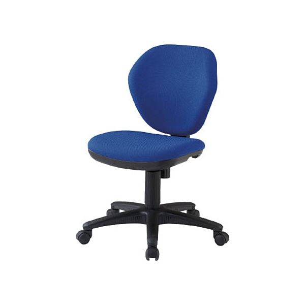 オフィスチェア 青 1脚 T-10-B 組立品