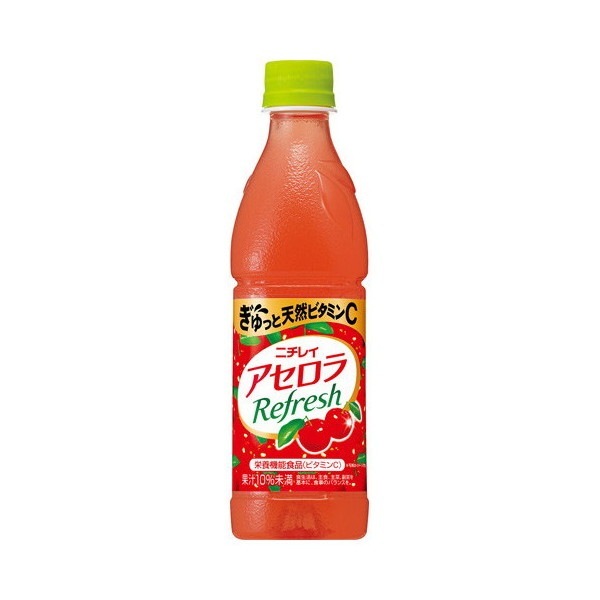 ニチレイ アセロラリフレッシュ ペット 430ml x24 メーカー直送