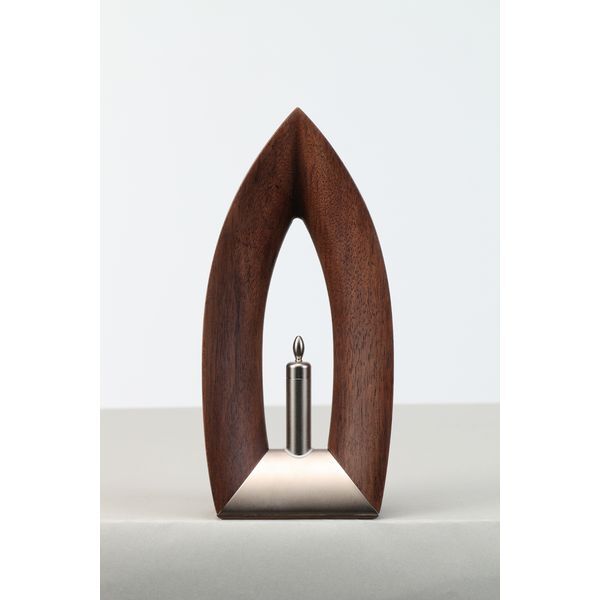 手元供養 モニュメント供養碑 ふふむ 銀色 骨収納カプセル付