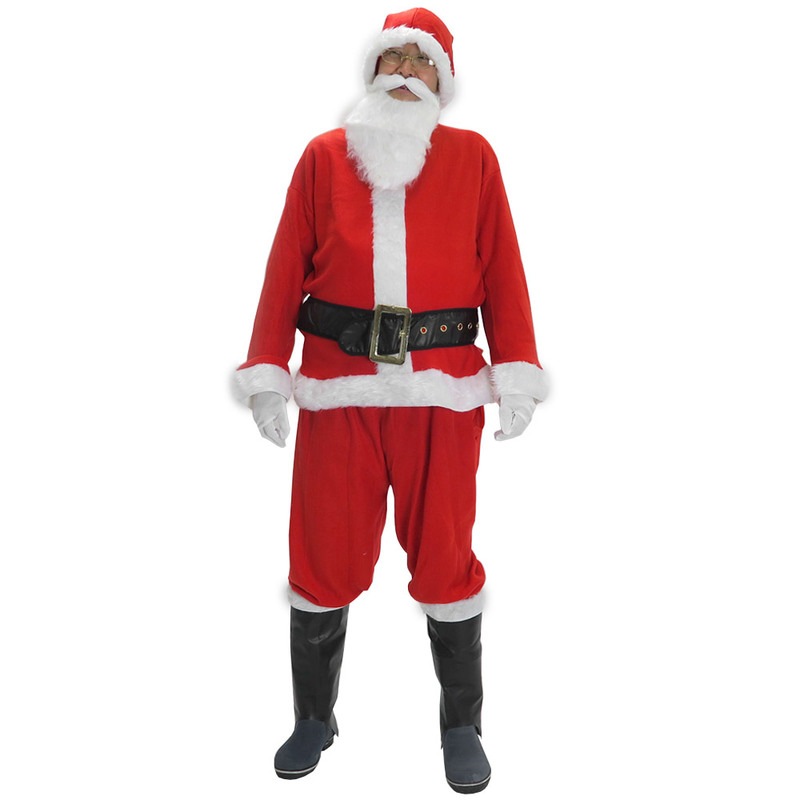 サンタ　コスプレ プロモーショナルサンタスーツ XL (大きいサイズ) 【 コスプレ 衣装 服 メンズ 大きいサイズ サンタ ビッグ 大人用 クリスマス サンタクロース コスチューム 仮装 サンタコス