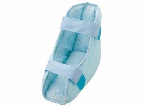 大阪エンゼル 洗える通気タイプ かかと用パッド（1個入） ブルー 1663