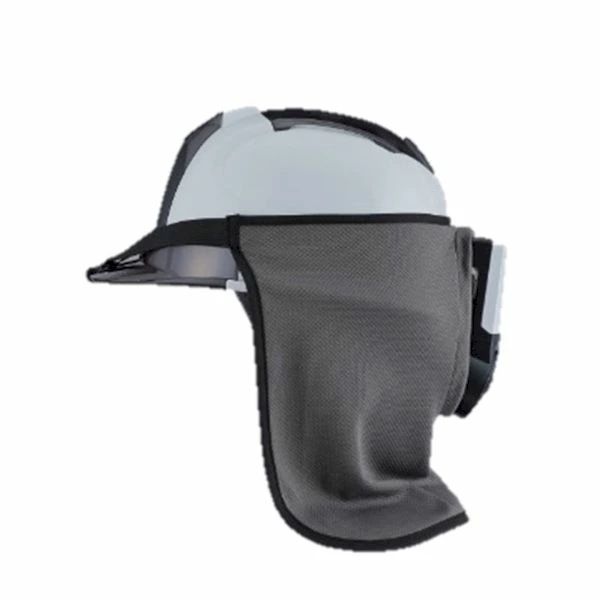 トーヨーセフティ TOYO SAFETY 7705 防暑タレ付きヘルメット取付式送風機Ｗｉｎｄｙ３プラス