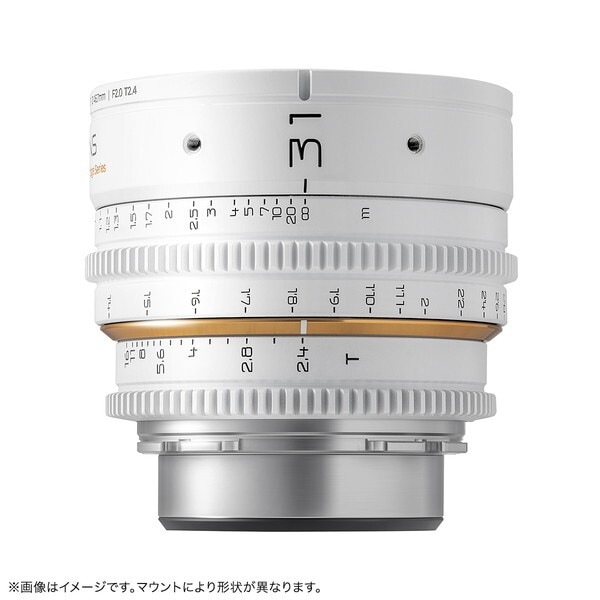毒鏡 DL-MP31-EF-W ホワイト DULENS APO Mini Prime 単焦点 シネマレンズ キヤノンEFマウント