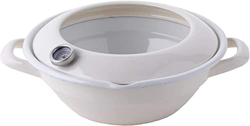 富士ホーロー(Fuji Horo) 天ぷら鍋 WH 24cm TP-24 W